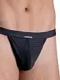Ослепительные плавки стринги черного цвета Manstore 211710c8000
